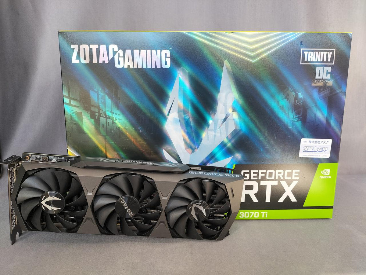 ZOTAC GAMEING Graphics Board: GEFORCE RTX 3070TI TRINITY