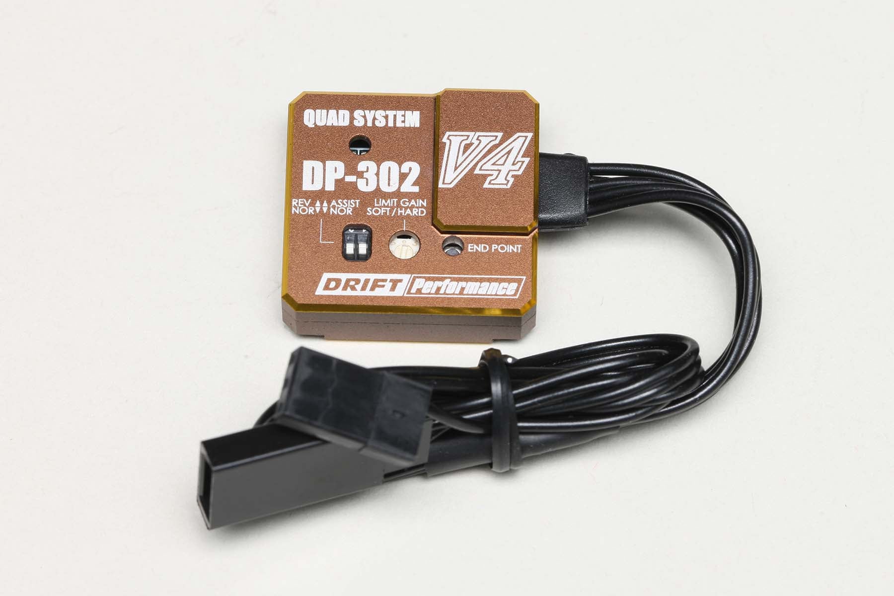 (PO JUL 2026) Yokomo DPP-302V4BZ Drift Performer Steering Gyro DP-302V4 (Bronze)