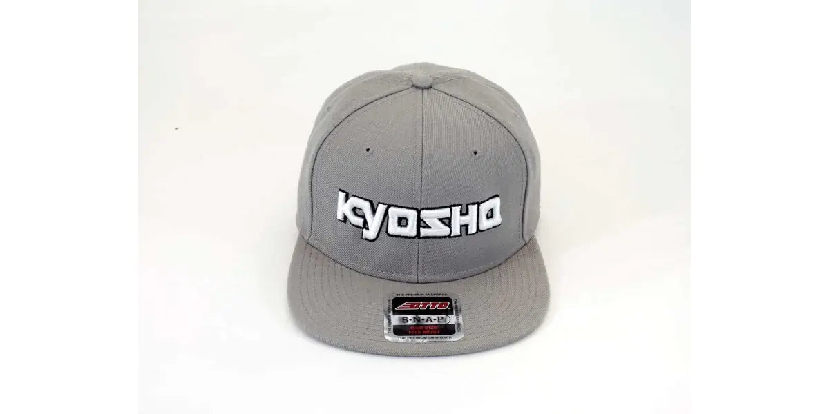 Kyosho KOS-CAP01GY KYOSHO 3D Cap (Gray/Free) - BanzaiHobby