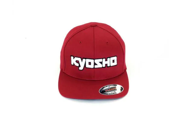 Kyosho KYS009R Kyosho 3D Cap (Red) - BanzaiHobby