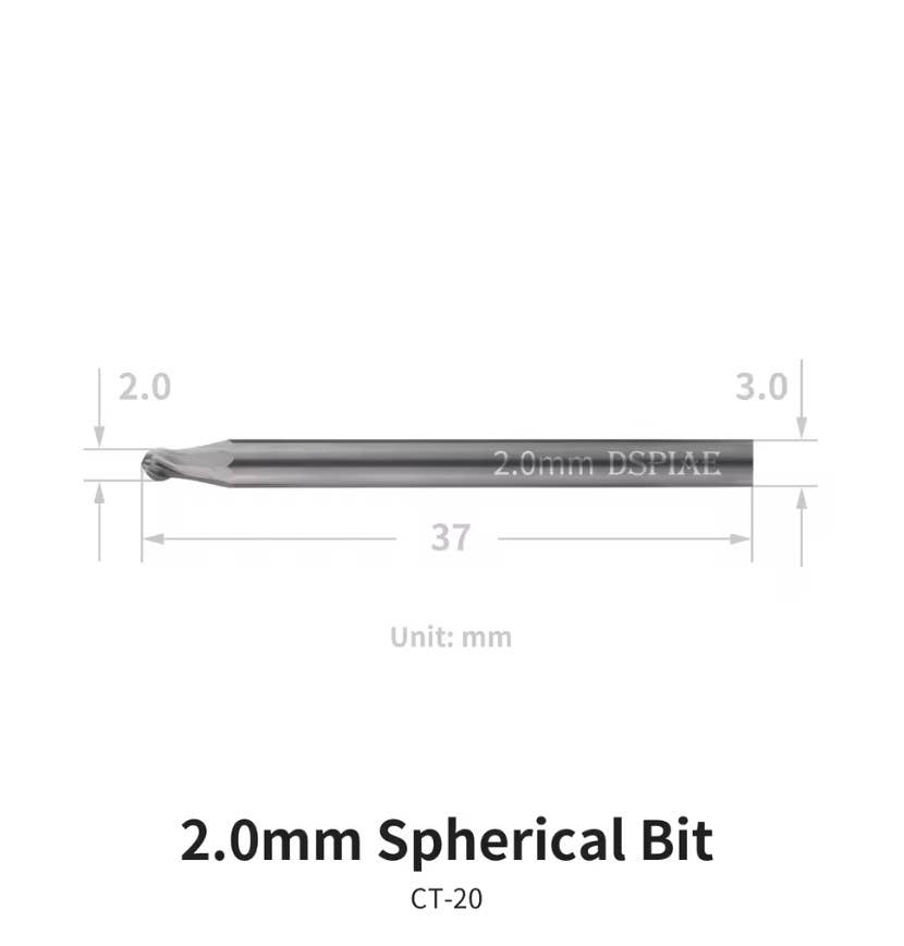 Plamokojo CT-20 2mm Bold Drill