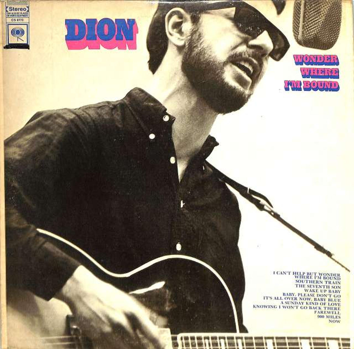 CBS Dion "WONDER WHERE I'M BOUND" CS9773