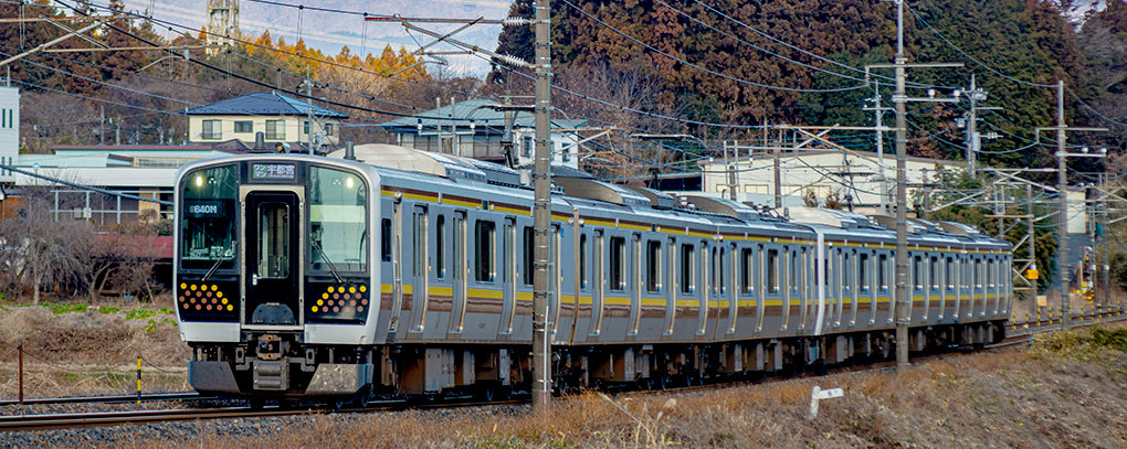 KATO [PO JUL 2024] 10-1947 E131 series 600 Utsunomiya Line/Nikko Line 3-car set - BanzaiHobby