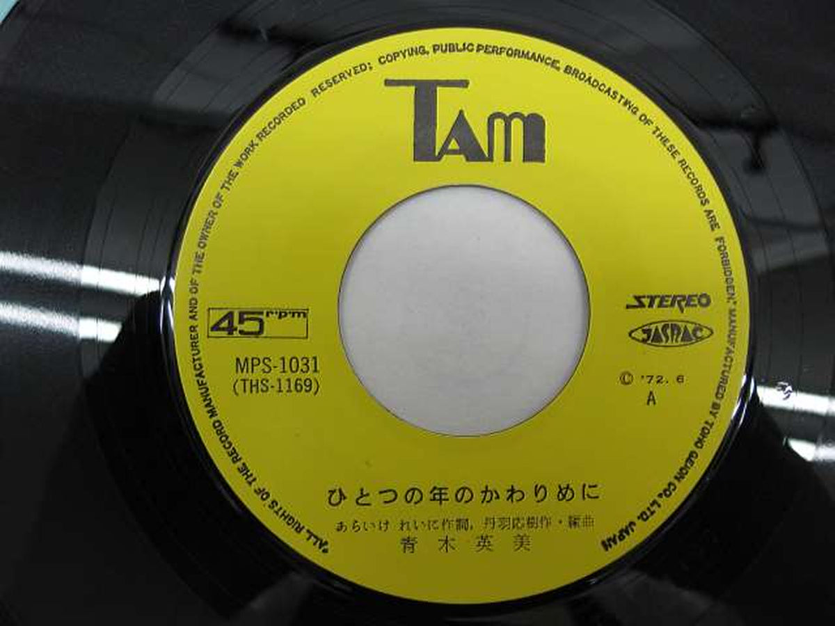 TAM / Toho Gein Co., Ltd. Hidemi Aoki / In the Course of One Year Hidemi Aoki / In the Alternation of One Year