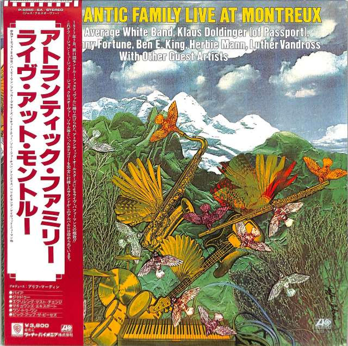 Warner Pioneer Atlantic Family 'Live at Montreux' P-555/6