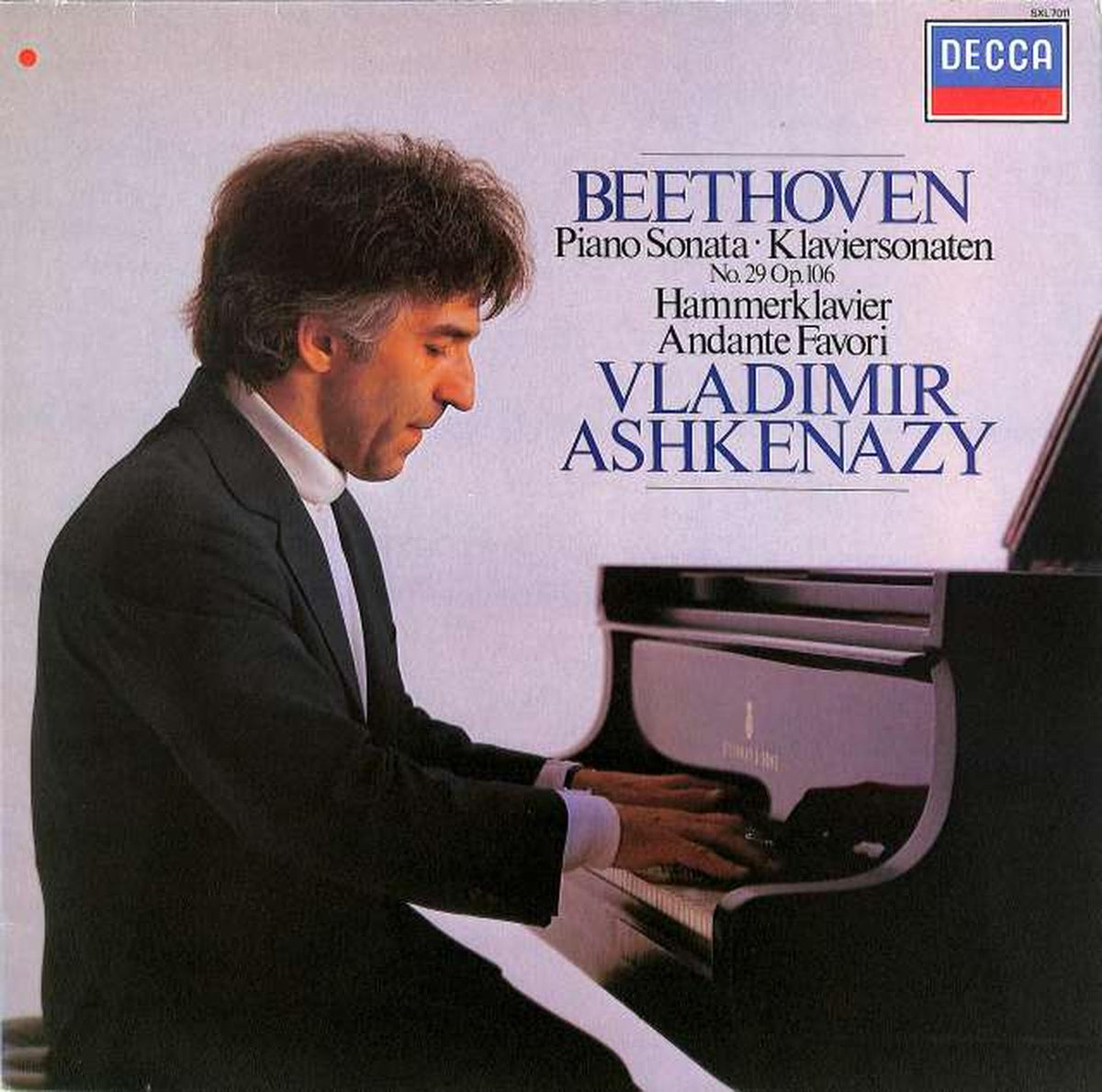 Decca (imported, English) Beethoven 'Hammer Lavia' Ashkenazy SXL-7011
