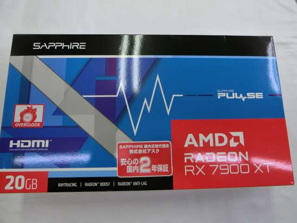 SAPPHIRE Graphics Card RX7900XT GAMING OC RX7900XT GAMING OC 20GB GDDR6