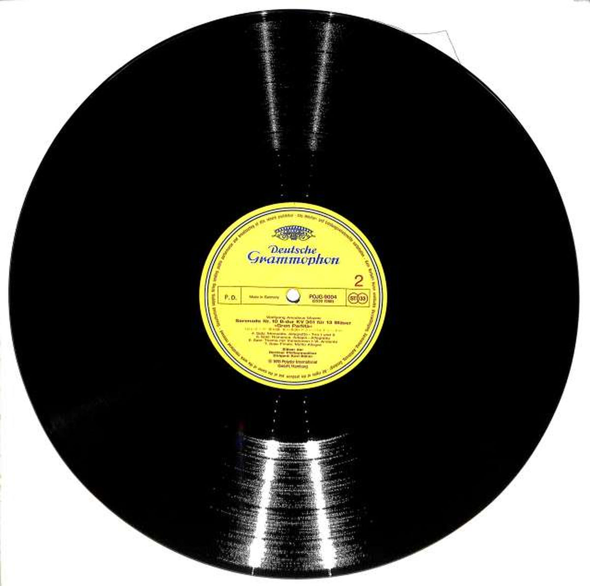Polydor Mozart Gran Partita Böhm POJG-9004