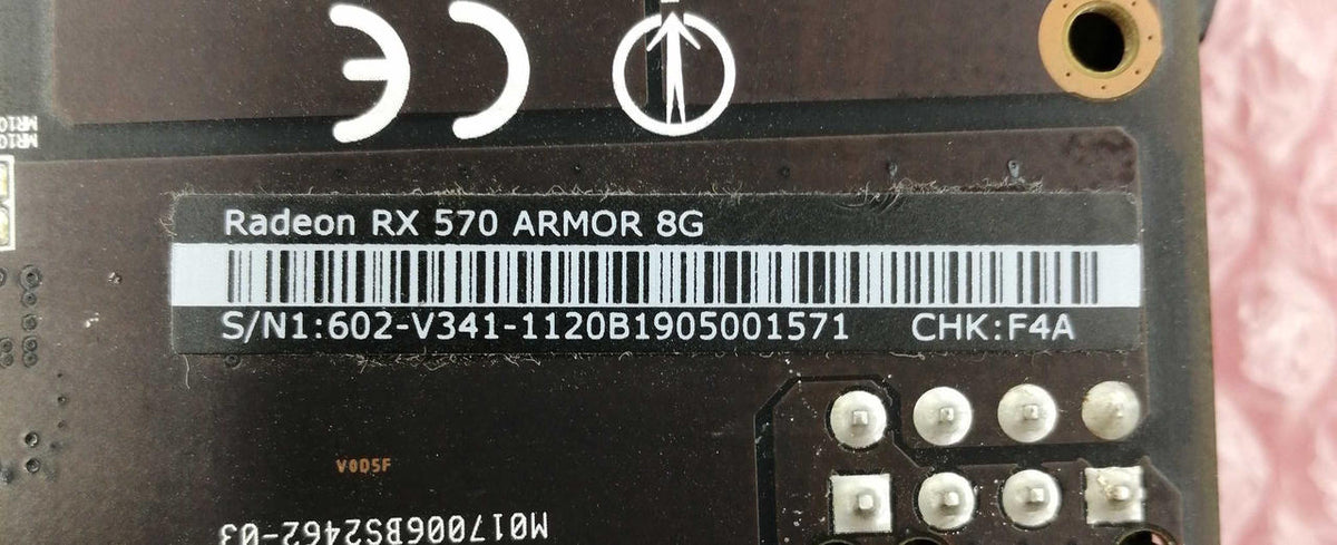 MSI Graphics Board: RX 570 ARMOR 8G