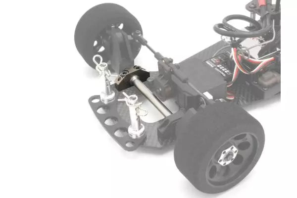 Kyosho EFW020 HD Front Axle (7075/Gunmetal/Plasma Mk3) - BanzaiHobby