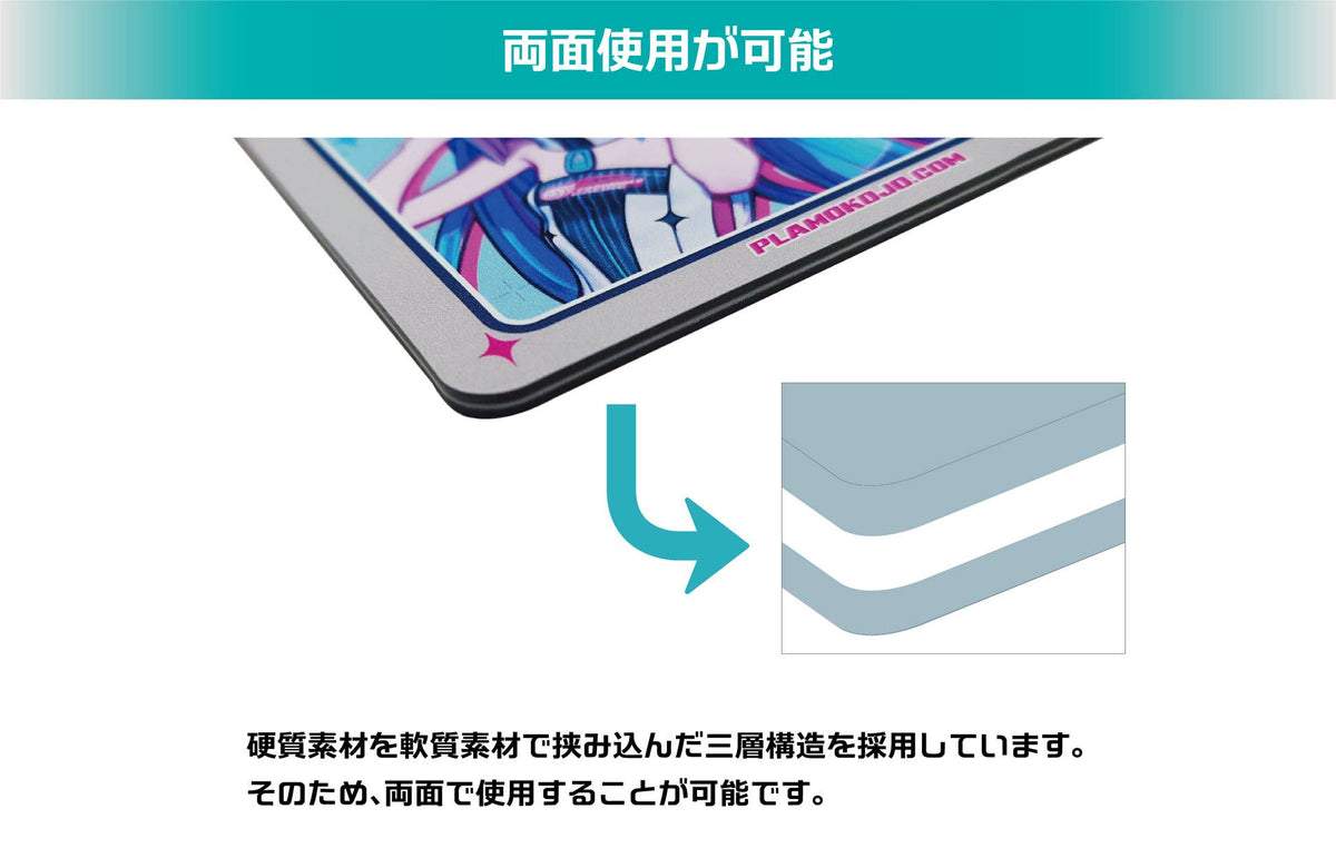 (PO NOV 2026) Plamokojo PMKJ-RM12E Mini Cutting Mat - Racing Miku 2026 Ver. (E)