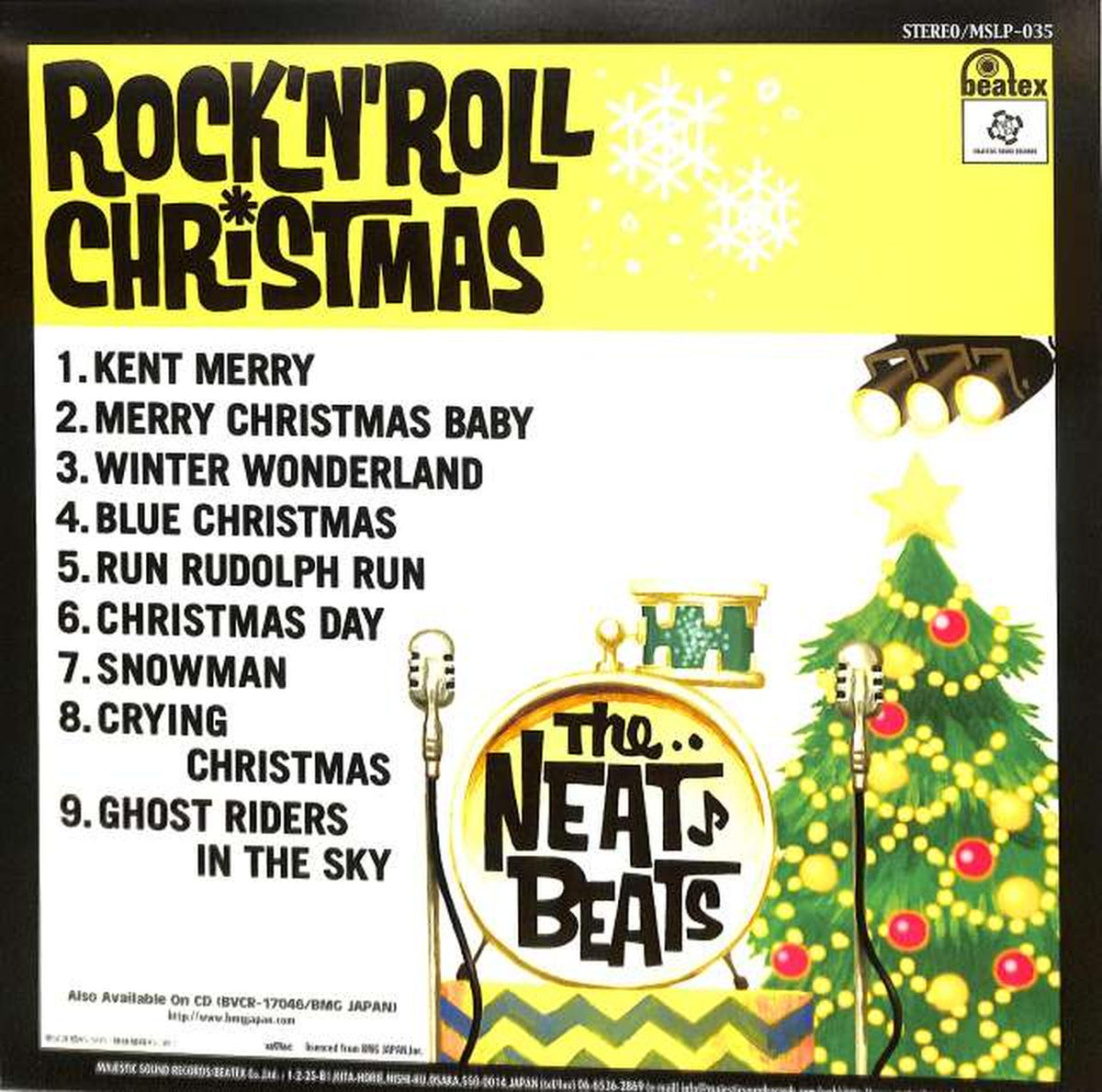 MAJESTIC SOUND The NEET Beats 'Rock 'n' Roll Christmas' MSLP-035