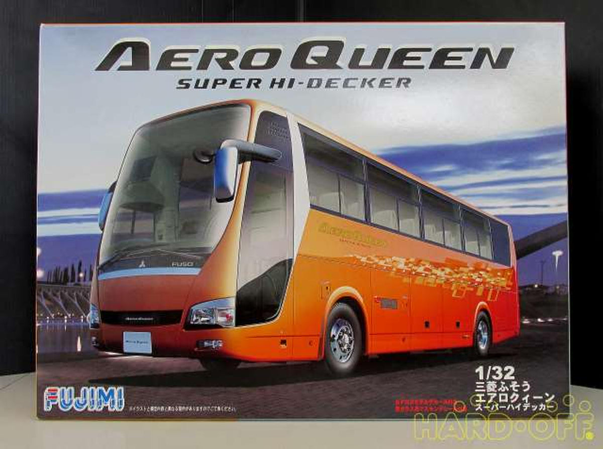 Fujimi Cars & Trucks 1/32 Mitsubishi Fuso Aero Queen Highdecker - Banzai Thrifting | BanzaiHobby