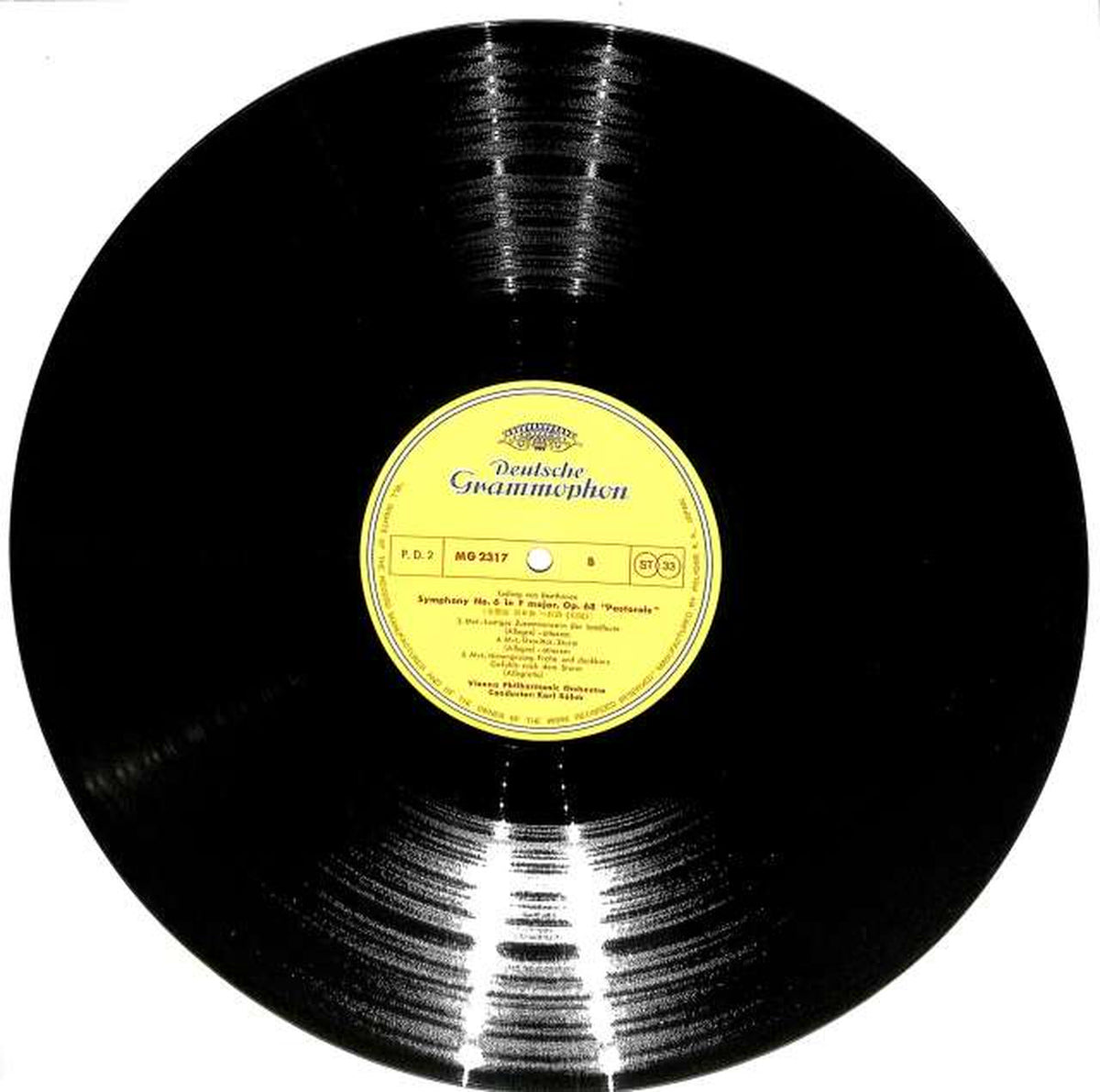 Polydor Beethoven 'Pastoral' Böhm Vienna Philharmonic MG-2317