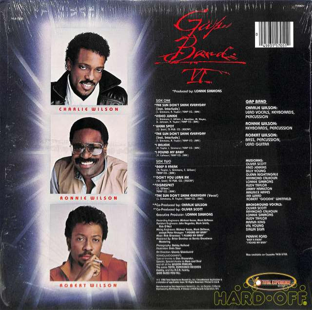 TOTAL EXPERIECE Gap Band "VI" TEL8-5705 (Shipping)