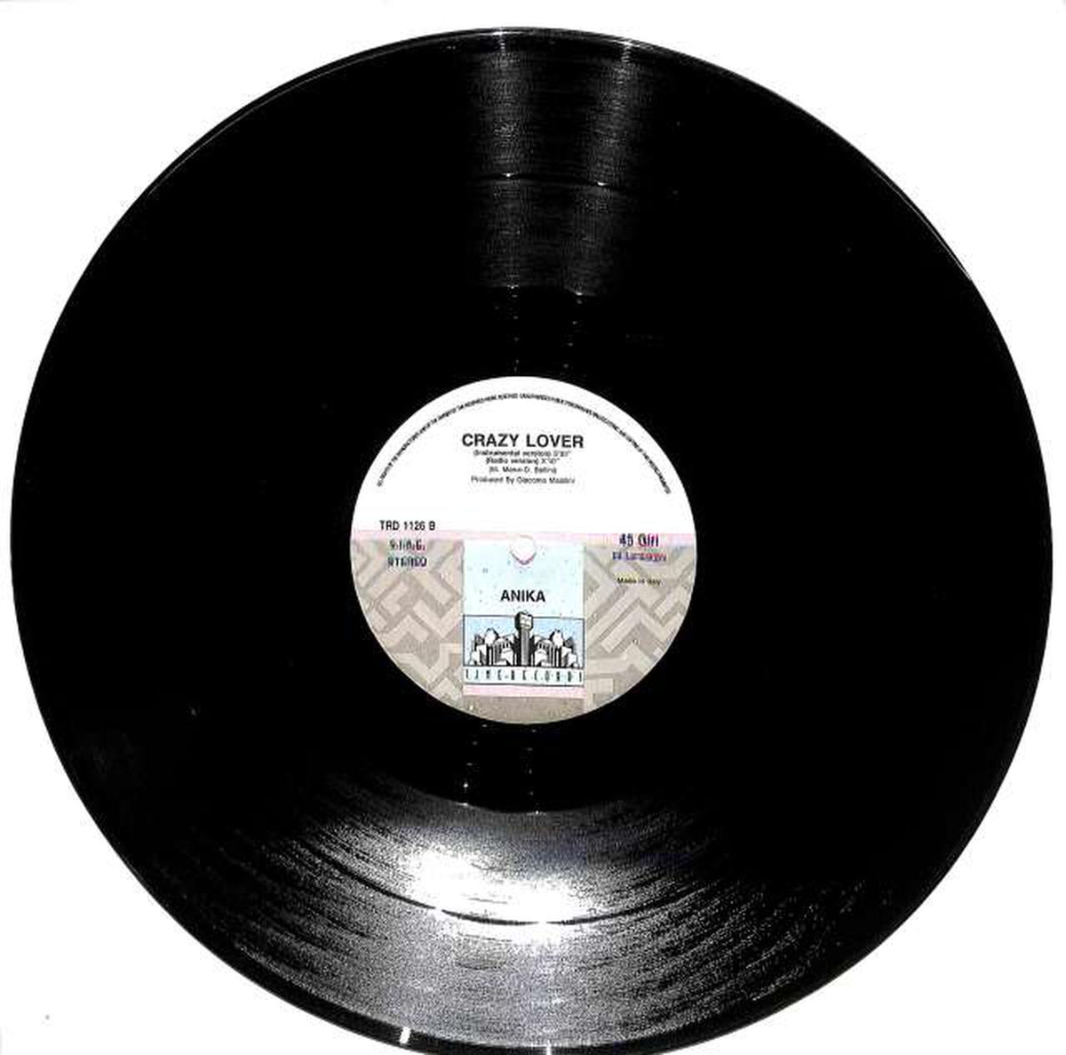 TIME RECORDS Annika "CRAZY LOVER" TRD 1126