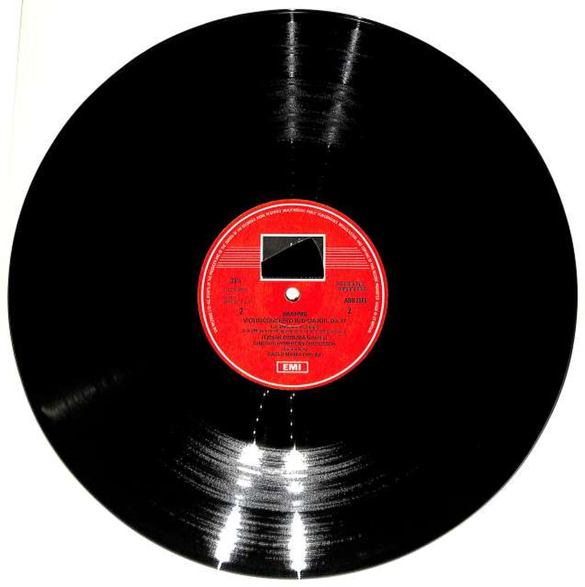 EMI (Input: English) Brahms Violin Concerto Perlmann ASD-3385