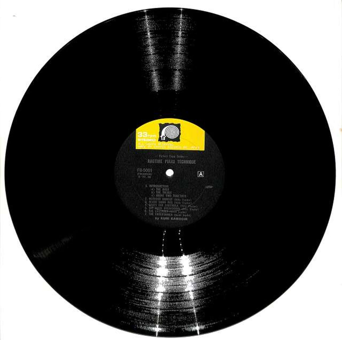 Canyon Records Rag Time Piano Technique FB-5001