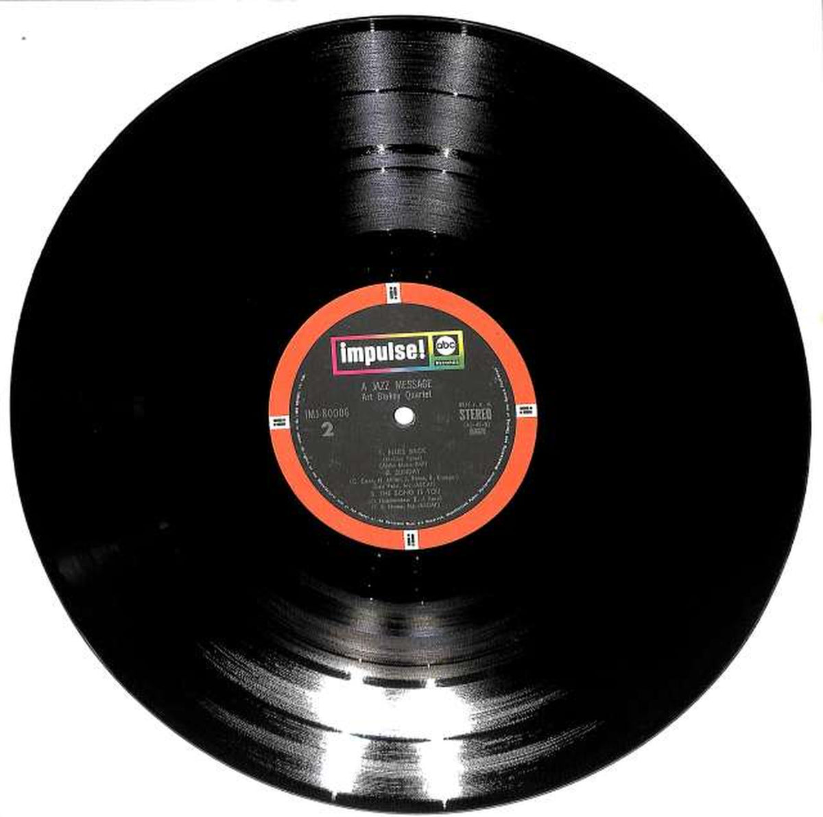 Toshiba EMI Art Blakey Quartet "A Jazz Message" IMJ-80006