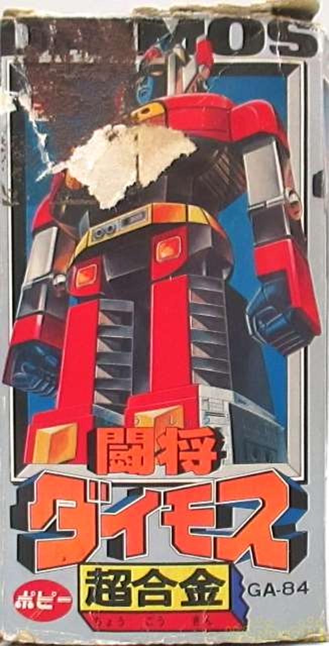 Poppy Chogokin GA-84 Fighting General Daimos "Fighting General Daimos"