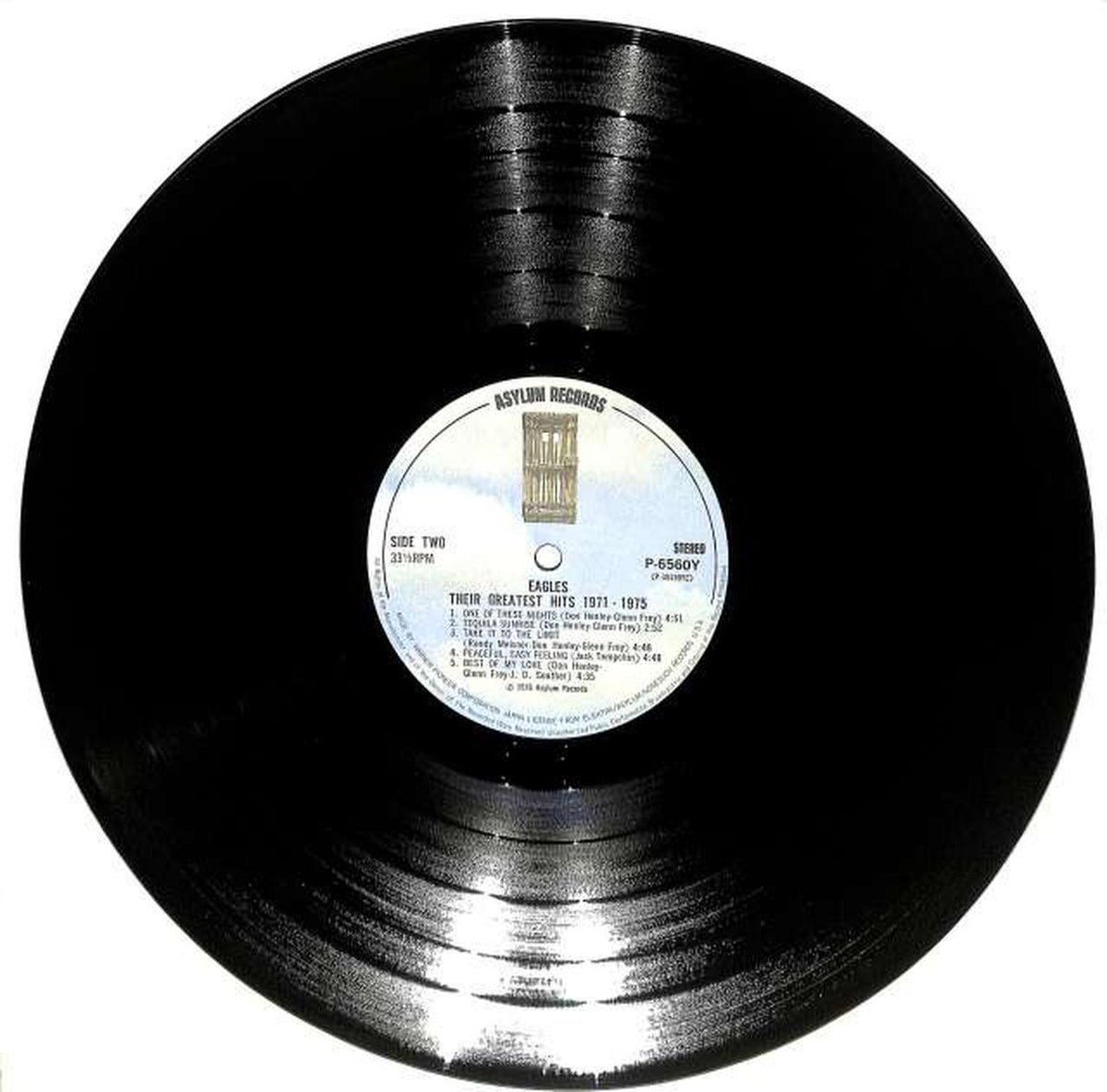 Warner Pioneer Eagles 'Greatest Hits 1971~1975' P-6560Y