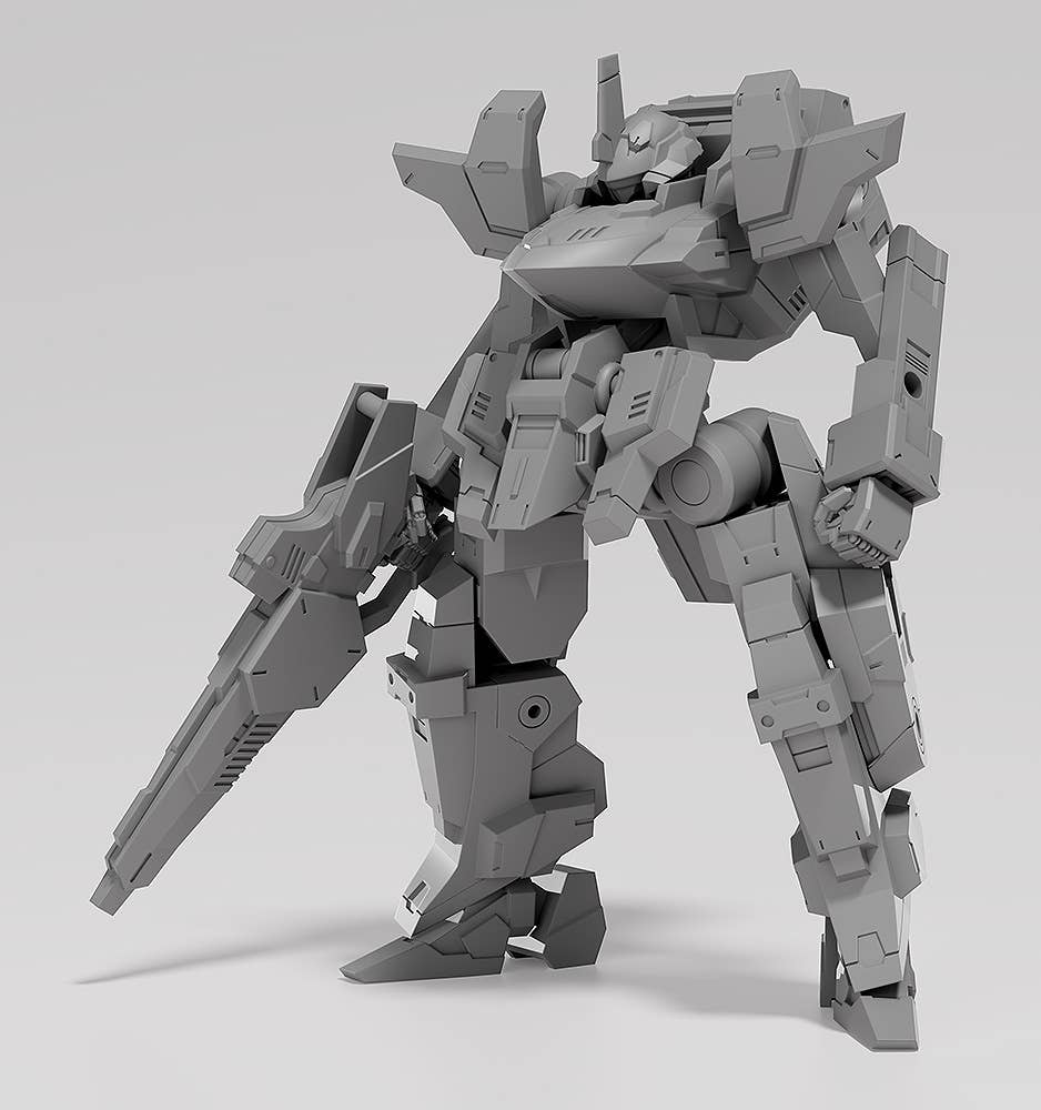 Good Smile Company 1/48 MODEROID SIDE:CC Legatoedge (Gray Surf-like Ver.) (Titanomachia)
