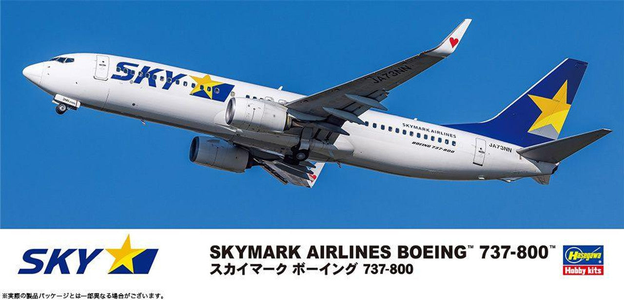 Hasegawa 1/200 Skymark Airlines Boeing 737-800 - BanzaiHobby