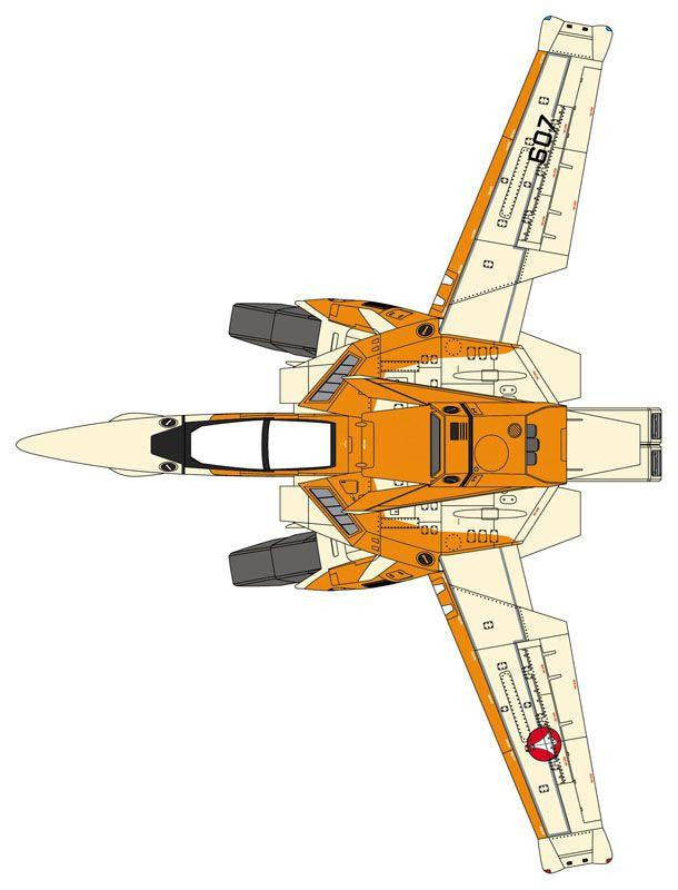 Hasegawa 65896 1/72 Macross VT-1 Gerwalk Fighter Ostrich - BanzaiHobby