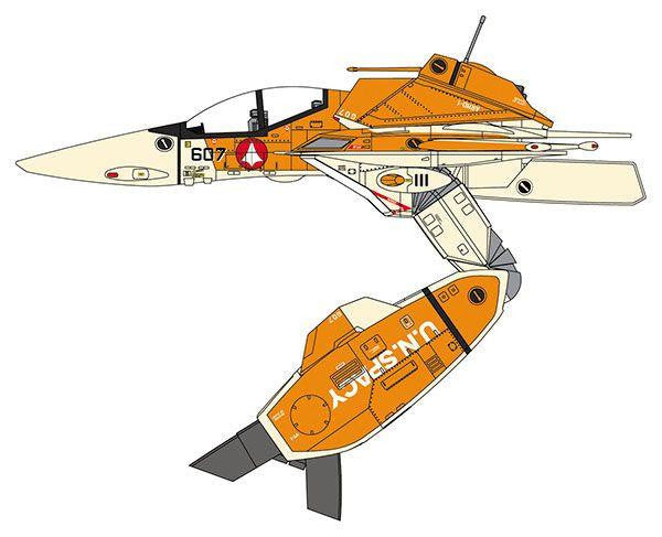 Hasegawa 65896 1/72 Macross VT-1 Gerwalk Fighter Ostrich - BanzaiHobby