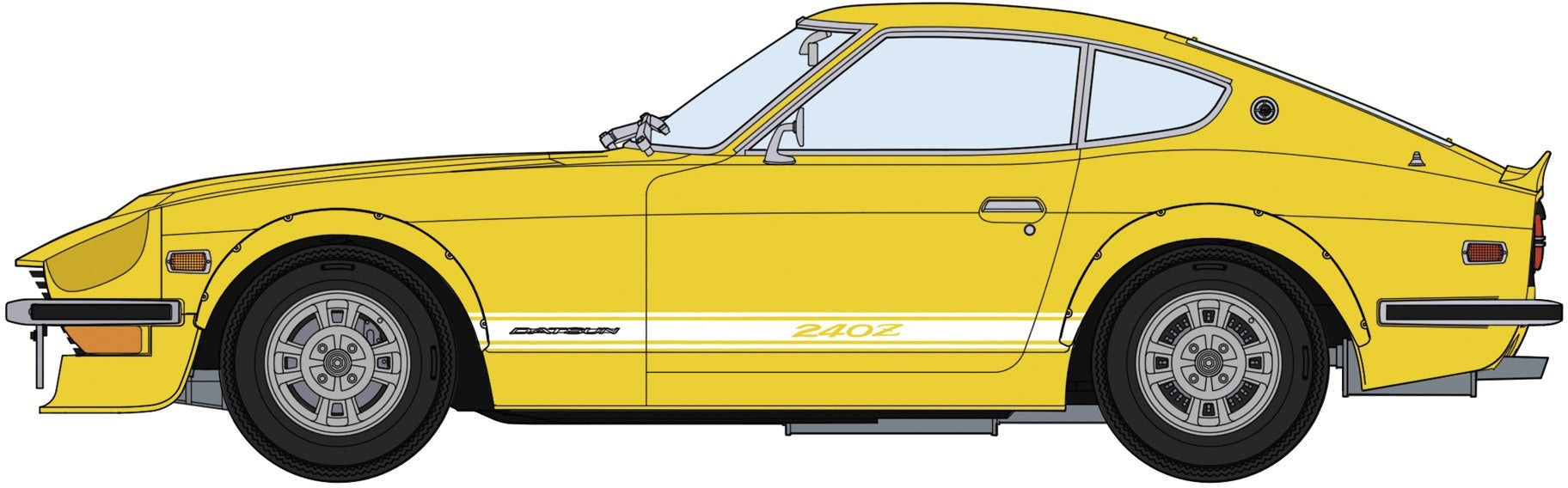 Hasegawa 20487 1/24 Datsun 240Z w/Chin Spoiler - BanzaiHobby