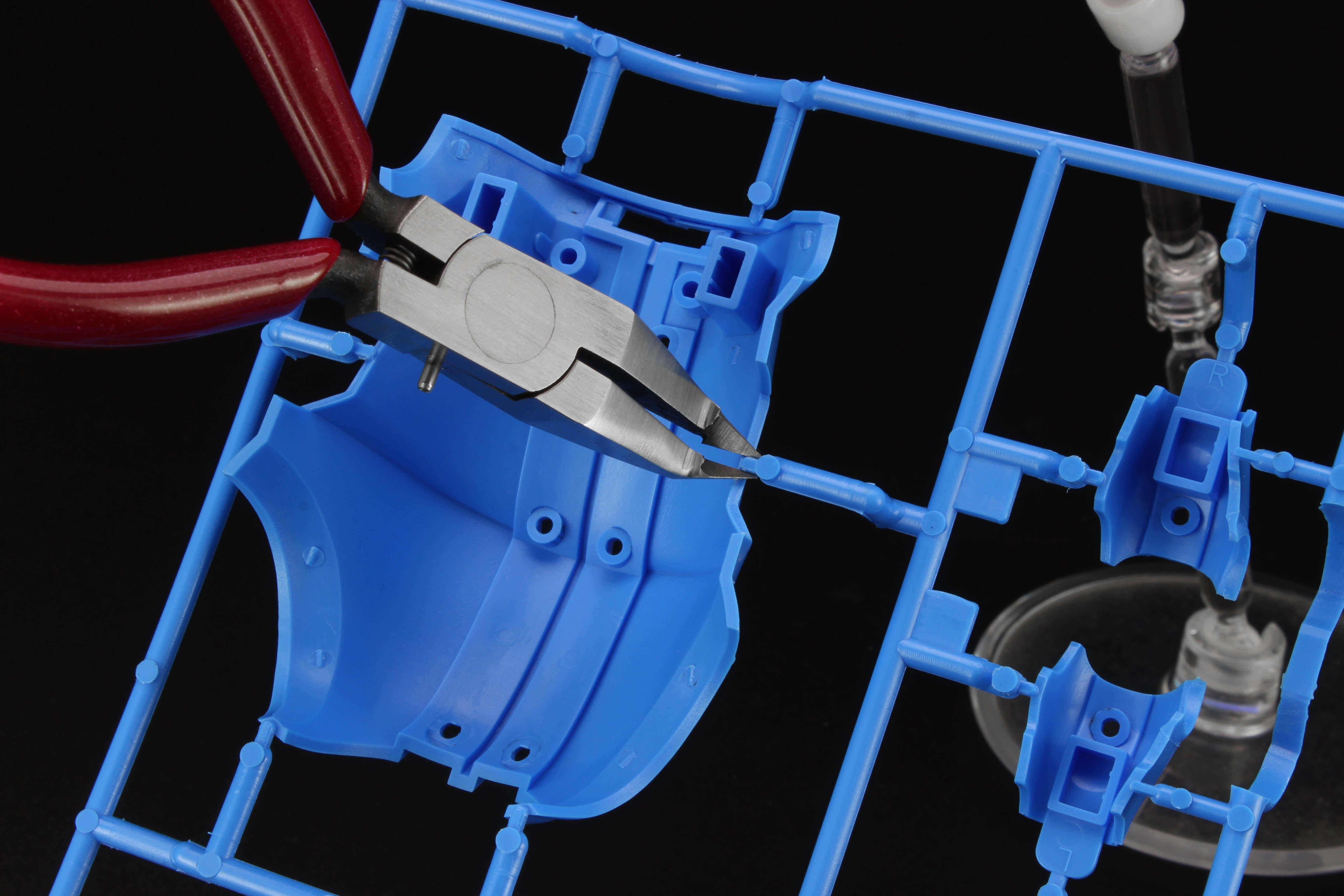 Hasegawa TT120 Nippers for Plastic Models (Round Blade, Tapered Edge Type) - BanzaiHobby