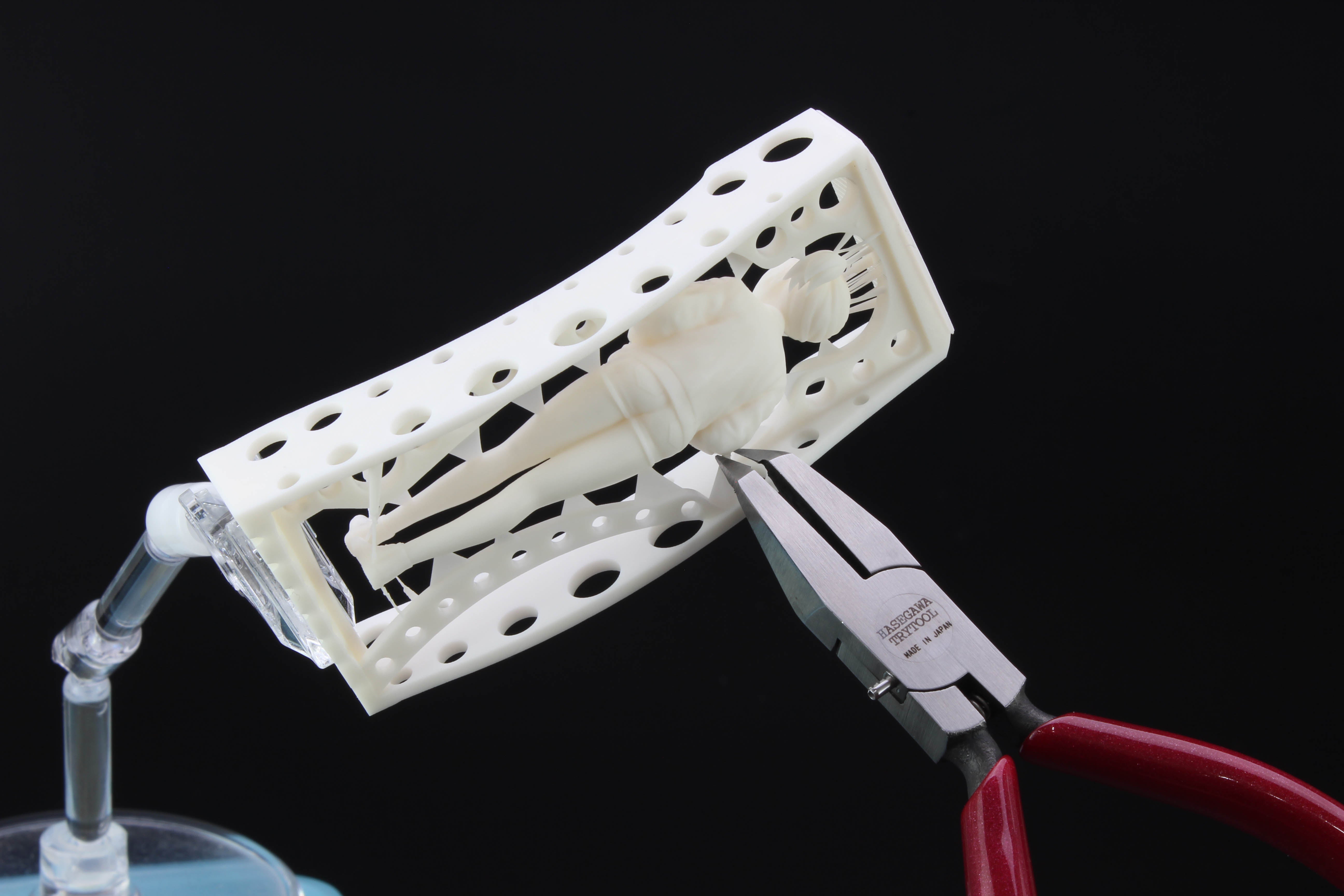 Hasegawa TT120 Nippers for Plastic Models (Round Blade, Tapered Edge Type) - BanzaiHobby