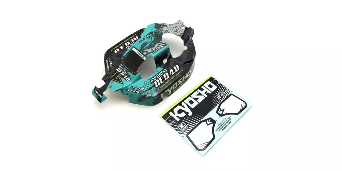 Kyosho IFB123GN Infano NEO4.0 T2 Decoration Body Set (Green) - BanzaiHobby