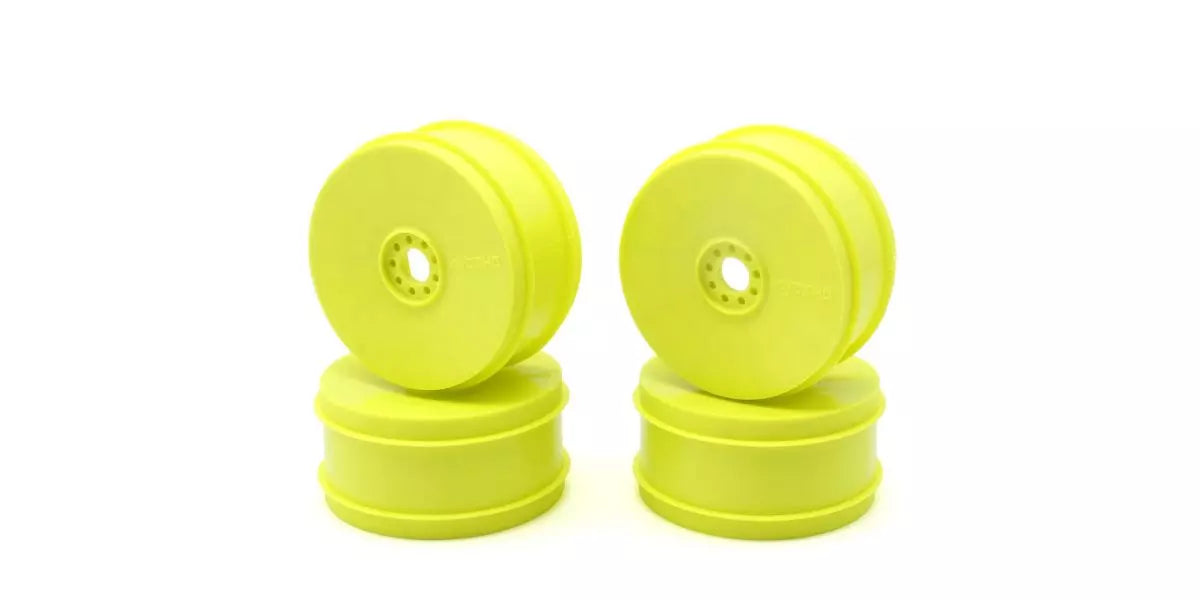 Kyosho IFH007KY Dish Wheel (4 pieces/Fluorescent Yellow/MP11)