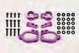 (PO JUN 2026) Yokomo RD-415SAP Aluminum Adjustable Front ST Block (Purple)