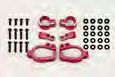 (PO JUN 2026) Yokomo RD-415SAR Aluminum Adjustable Front ST Block (Red)