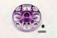 (PO JUN 2026) Yokomo RD-630P Aluminum Lightweight Spur Gear Hub (Purple)