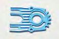 (PO JUN 2026) Yokomo RD-304BL Aluminum Heatsink Motor Mount (Blue)