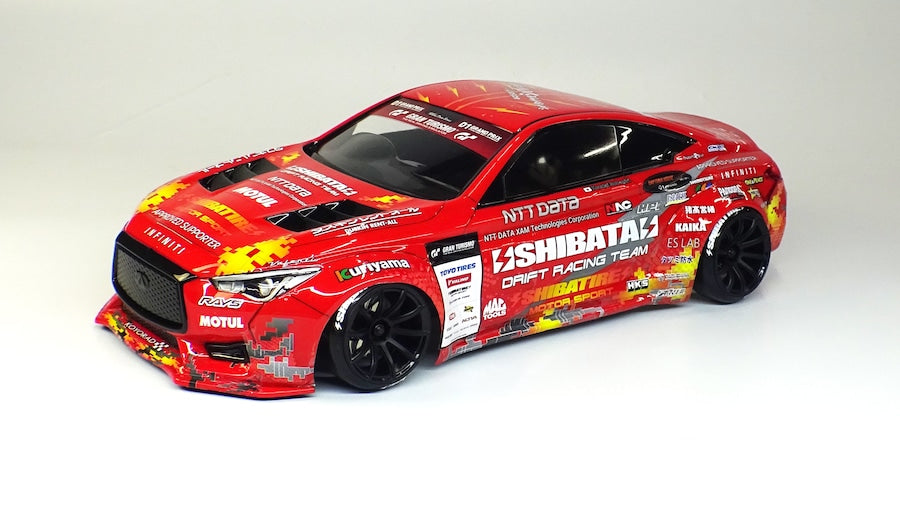 R31World R31W432 SHIBATA INFINITI Q60 D1GP sticker set 2022ver - BanzaiHobby