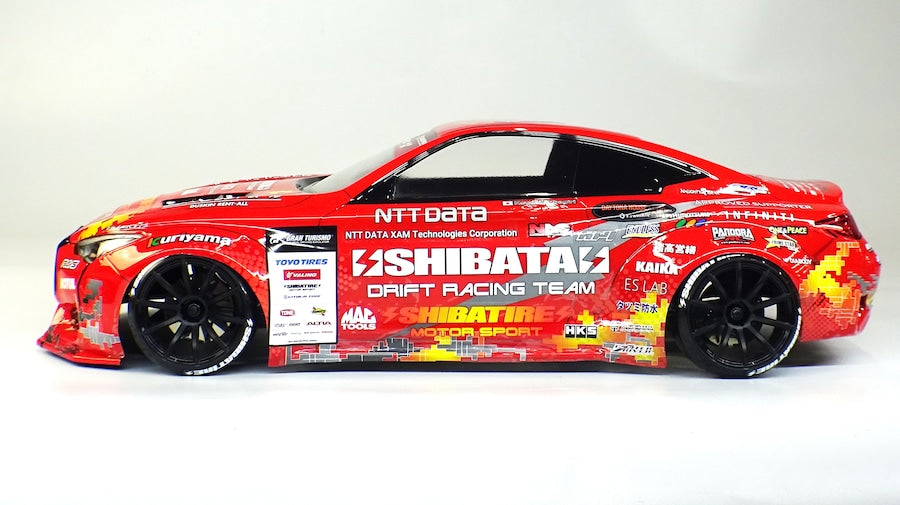 R31World R31W432 SHIBATA INFINITI Q60 D1GP sticker set 2022ver - BanzaiHobby