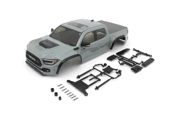 Kyosho KBB002LR 2021 Toyota Tacoma TRD Pro Lunar Rock Decoration Body Set - BanzaiHobby