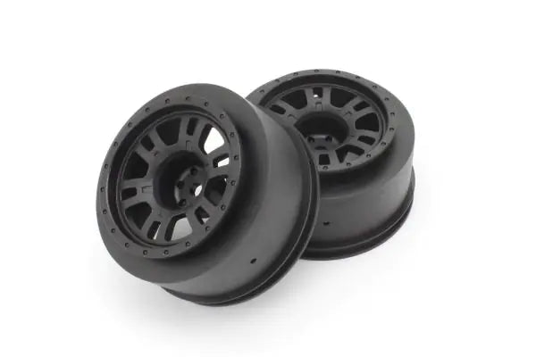 Kyosho KBH002BK 2.4"6 Spoke Off Road Wheel(KB10L/Black/2p) - BanzaiHobby