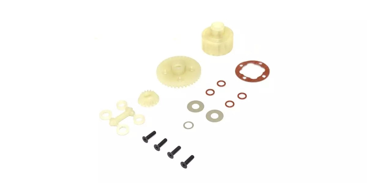 Kyosho LAW87 Plastic Differential Gear Case Set (ZX7.5) - BanzaiHobby