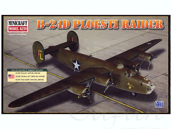 Minicraft MC11658  1/72 B-24D Liberator - BanzaiHobby