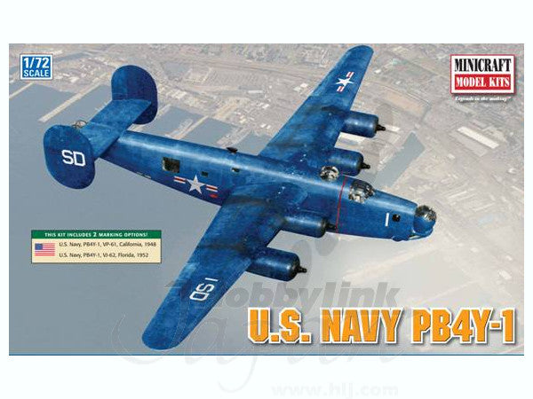 Minicraft MC11659 1/72 PB4Y-1 Liberator - BanzaiHobby