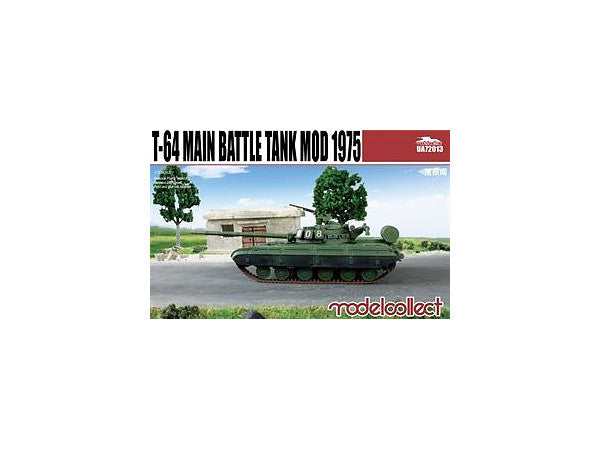 Model Collect MODUA72013 1/72 T-64 Main Battle Tank Mod 1975 - BanzaiHobby