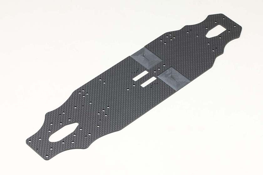 Yokomo MS-002-2 Main Chassis for MS2.0, Matte CG (2.2mm) - BanzaiHobby