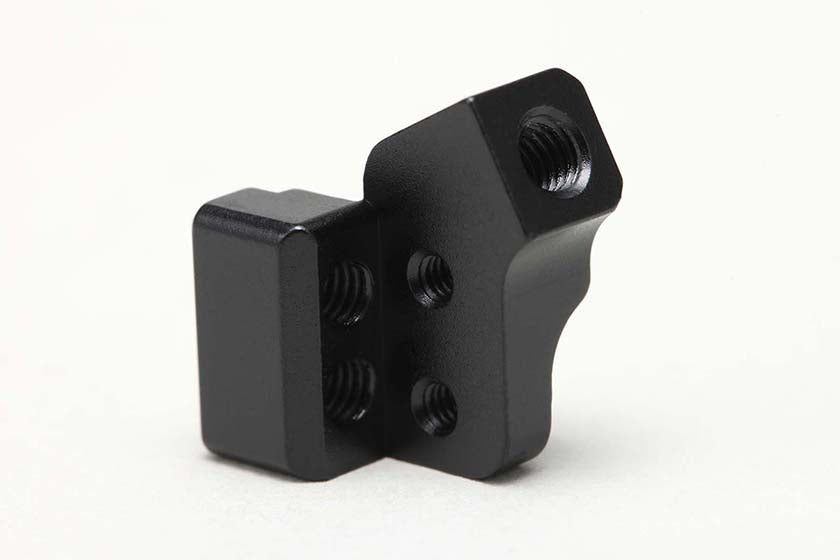 Yokomo MS-008RMR-2 Rear Lower Shock Mount (R) for MS2.0, Aluminum - BanzaiHobby