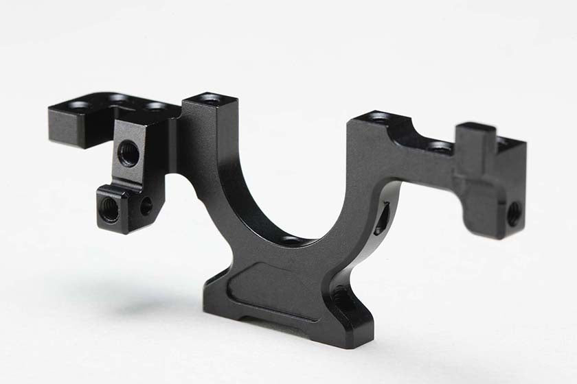 Yokomo MS-32RLL-2 Rear Lower Bulkhead (L) for MS2.0, Aluminum - BanzaiHobby