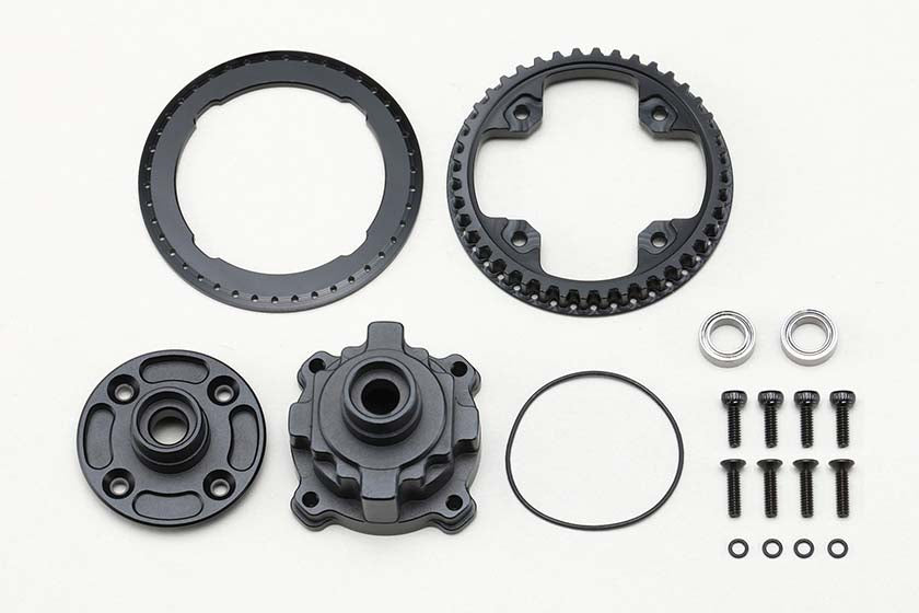 Yokomo MS-503GH-2 Aluminum Gear Differential Case with 42T Pulley for MS2.0 - BanzaiHobby